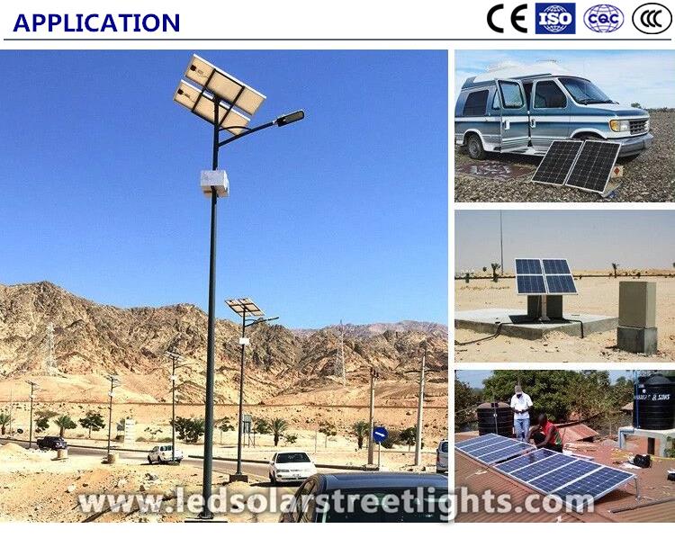 Application of 100 Watt Solar Panel