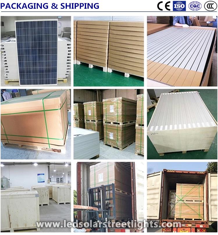 Packaging and Shipping of 100 Watt Solar Panel